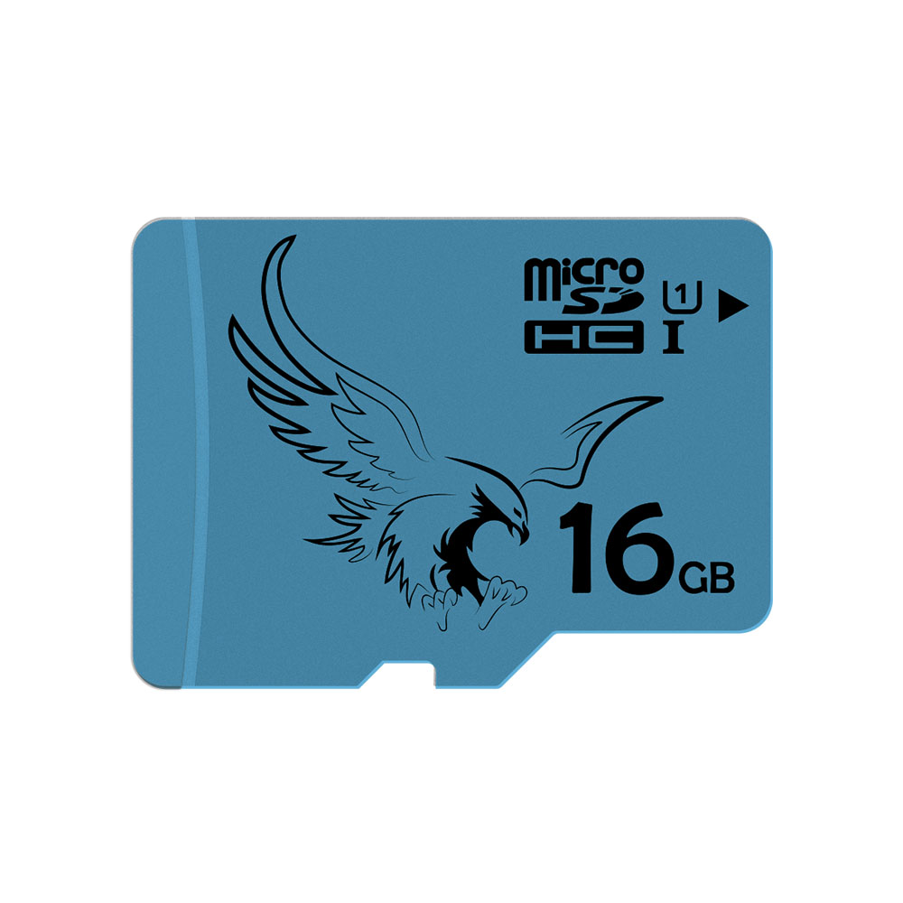 猛鹰 16GBTF (microSD) 存储卡 Class 10 用于手机 音乐播放器 定位手表