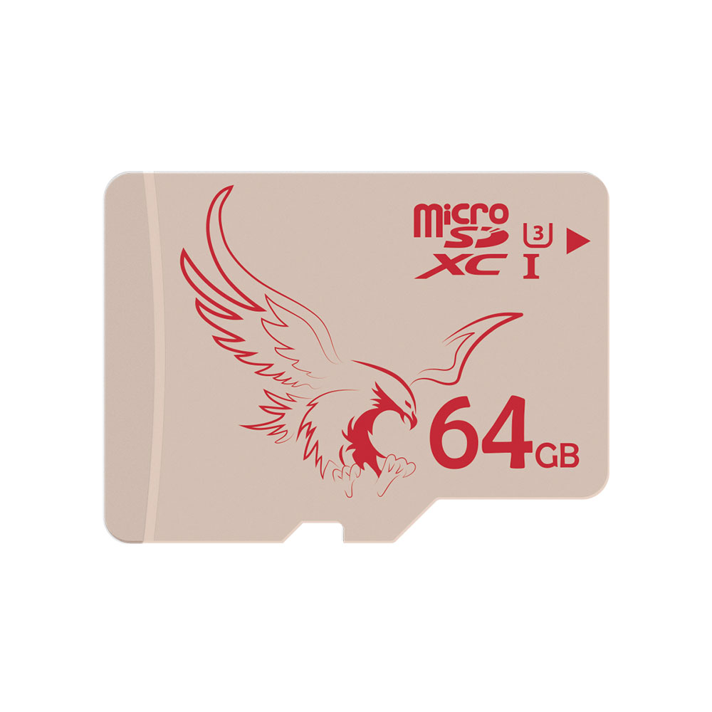 猛鹰 TF(microSD) 存储卡 U3 Class10 用于手机 单反 定位手表 行车记录仪 64GB 内存卡